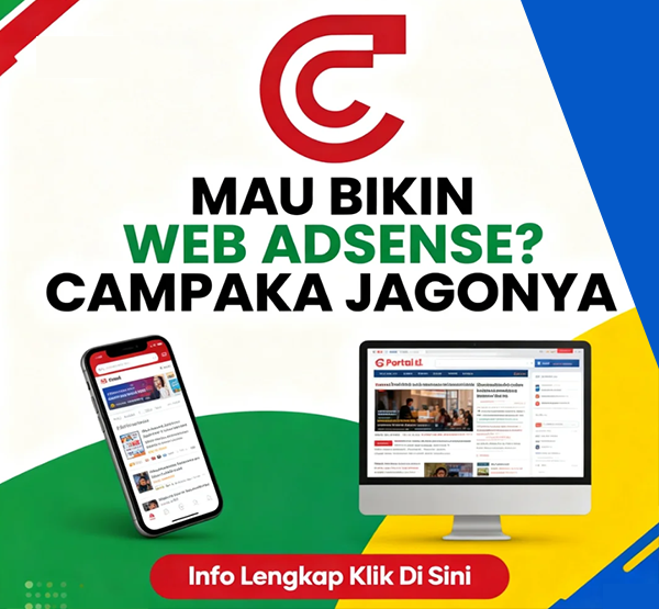 Tampilan Web AdSense